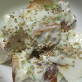 むぎこさん☆'s cooksnap of when they made はんぺんと長葱のマヨネーズ和え.