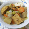 kabokabochan's cooksnap of when they made 簡単♪白菜と大根と厚揚げのツナ煮♥.