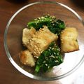 ななお_k's cooksnap of when they made 5分レシピ！菜の花とお麸のゴマ和え.