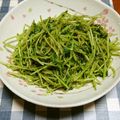 Rockitty33's cooksnap of when they made 【お弁当に！】豆苗の胡麻和え.