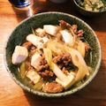はるぴーのママ's cooksnap of when they made 挽肉で肉豆腐.