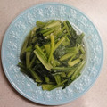 Yongren's cooksnap of when they made うちの定番☆シンプル青菜炒め.