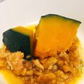 KykT's cooksnap of when they made めんつゆでしっとりかぼちゃとひき肉の煮物.