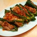 bonbonnier's cooksnap of when they made 簡単♡肉巻きピーマン.