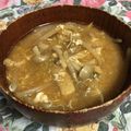 わたさな2016's cooksnap of when they made 落ち着く～もやし油揚げ卵のお味噌汁★.