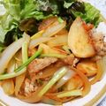 料理スキになってきた's cooksnap of when they made 豚肉とかぶのレモン醤油炒め.