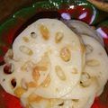 凪なぎ's cooksnap of when they made 【レンジのみ♩】 簡単！れんこん梅肉和え.