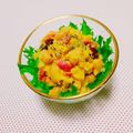 まあまま☆0403's cooksnap of when they made お豆のカレーポテトサラダ.