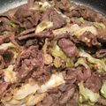 クックHSGVX6☆'s cooksnap of when they made 牛肉の味噌野菜炒め.