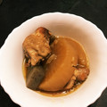 ★暇なカメさん★'s cooksnap of when they made 鳥肉と大根と蒟蒻の簡単煮♪.