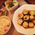 komugiko4's cooksnap of when they made 豚肉となめこのみぞれ和え＊柚子胡椒風味.