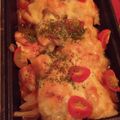 komugiko4's cooksnap of when they made ✿たっぷりキノコとチキンのチーズ焼き✿.