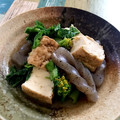 haru_cat's cooksnap of when they made 菜の花と厚揚げの煮びたし.