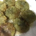 新人コハクさん's cooksnap of when they made さつま芋の団子☆つきあげ☆.
