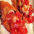 komugiko4's cooksnap of when they made トマトのブルスケッタ.