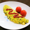 ちえたろう's cooksnap of when they made ほうれん草とプロセスチーズのオムレツ.