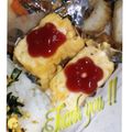 ゆけり３兄弟's cooksnap of when they made 卵1コ！お弁当１人分玉子焼きの焼き方！！.