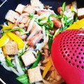 にゃんこちゃん☆'s cooksnap of when they made ピーマンと厚揚げのニンニク炒め♥簡単☆.