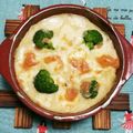 こげ岡's cooksnap of when they made 彼氏に作る♡シーフードドリア.