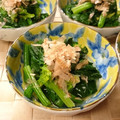 クックLK62EU☆'s cooksnap of when they made ちぢみほうれん草のおひたし.