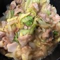 いちまー's cooksnap of when they made ♥鶏肉と春キャベツのごま味噌炒め♥.