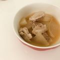 chantsuna♪'s cooksnap of when they made モモと大根の味噌煮.