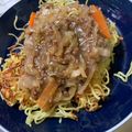 shiirao's cooksnap of when they made 簡単！もやしとひき肉のあんかけ焼きそば♪.