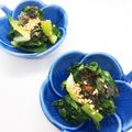 まこさんど's cooksnap of when they made セロリの葉deおひたし.