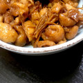 ちょんみい's cooksnap of when they made 簡単☆ご飯のお供に♪鳥皮と生姜の甘辛炒め.