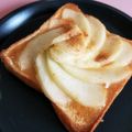 クック0CN1DL☆'s cooksnap of when they made ＊洋梨のトースト＊.