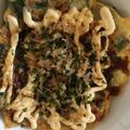 いずみはる's cooksnap of when they made 材料3つ！簡単！オクラのお好み焼き風.