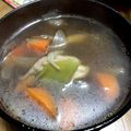 meggg＊'s cooksnap of when they made たっぷり根菜の鶏汁.