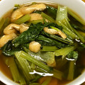 山下製麺's cooksnap of when they made 簡単♪小松菜と厚揚げの煮浸し.