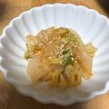 mikutasu's cooksnap of when they made レンジで簡単！！白菜のピリ辛中華お浸し.