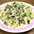 ままばなな1020's cooksnap of when they made ブロッコリーとひき肉のショートパスタ.