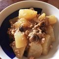 ☆さくらもっち☆'s cooksnap of when they made 染み大根のひき肉あんかけ♪.