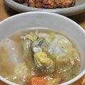ぐりんぶー♪'s cooksnap of when they made 圧力鍋で時短、食べるポトフ風チキンスープ.