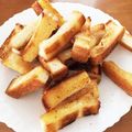 コロリン☆☆'s cooksnap of when they made ＊食パンでさっくさく♡シュガーラスク＊.