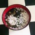 ★サンセット★'s cooksnap of when they made 天かす消費！手抜きお吸い物.
