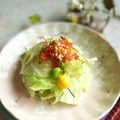 ダヤンCafé's cooksnap of when they made レンチンで超簡単♪ホット塩だれキャベツ☆.
