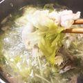 raraha's cooksnap of when they made 生姜レタスしゃぶしゃぶ.