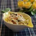 ぽっぽぺぺ's cooksnap of when they made キャベツごま昆布鮭フレークの胡麻油和え.