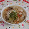 イチゴ、イチゴ。's cooksnap of when they made 我が家の減塩　チキンスープ.
