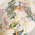 ももちゃんパンダ's cooksnap of when they made 手軽に簡単★安うまチンゲン菜のクリーム煮.