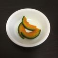 ☆こまっと☆'s cooksnap of when they made お弁当！レンジで簡単☆仕切かぼちゃ.