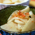 ピンクのたまご's cooksnap of when they made 大根と桜エビの炒め物.