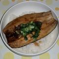 紅茶とチーズケーキ's cooksnap of when they made ＊母の味＊さんまのかば焼きどんぶり＊.