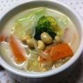 410's cooksnap of when they made 味噌ミルクスープ.