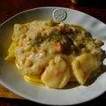 かす”お's cooksnap of when they made 残ったシチューで簡単クリームパスタ.