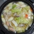 ちくわ222's cooksnap of when they made 簡単石狩鍋.